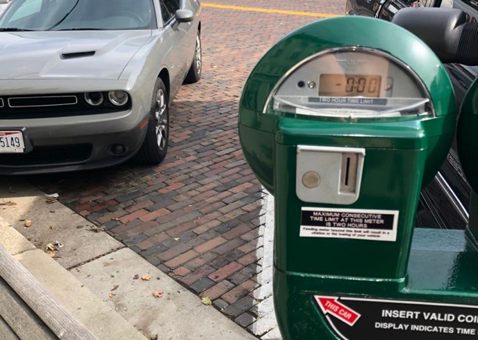Oxford now has a license plate scanner that helps the city collect fines issued for expired and unpaid parking. Photo by Ashley Hetherington