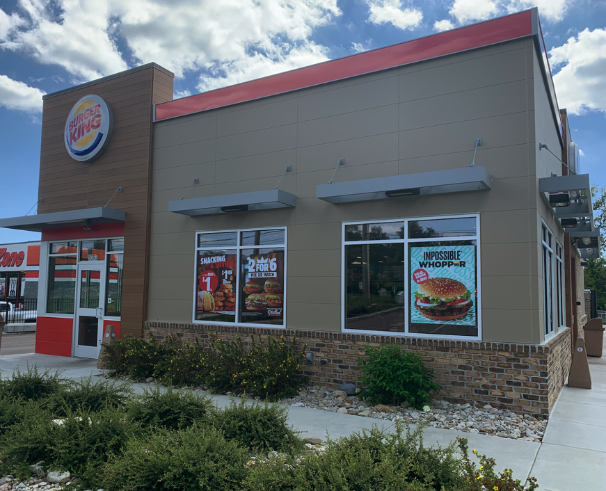 The Burger King on College Corner Pike now offers a meatless option to their traditional Whopper. Photo by Mallory Hackett