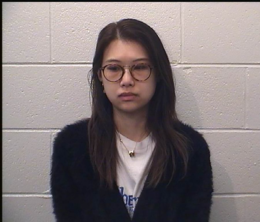 Zichang Li, after being charged with misdemeanor cruelty to a companion animal. Photo provided by Oxford Police