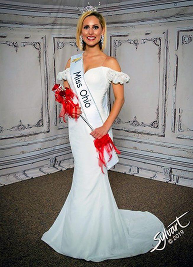 Miss+Ohio+is+more+than+just+a+title%2C+it+is+a+business+position%2C+said+Caroline+Williams%2C+seen+here+in+her+crown+and+sash.+Photo+provided+by+the+Miss+Ohio+pageant.