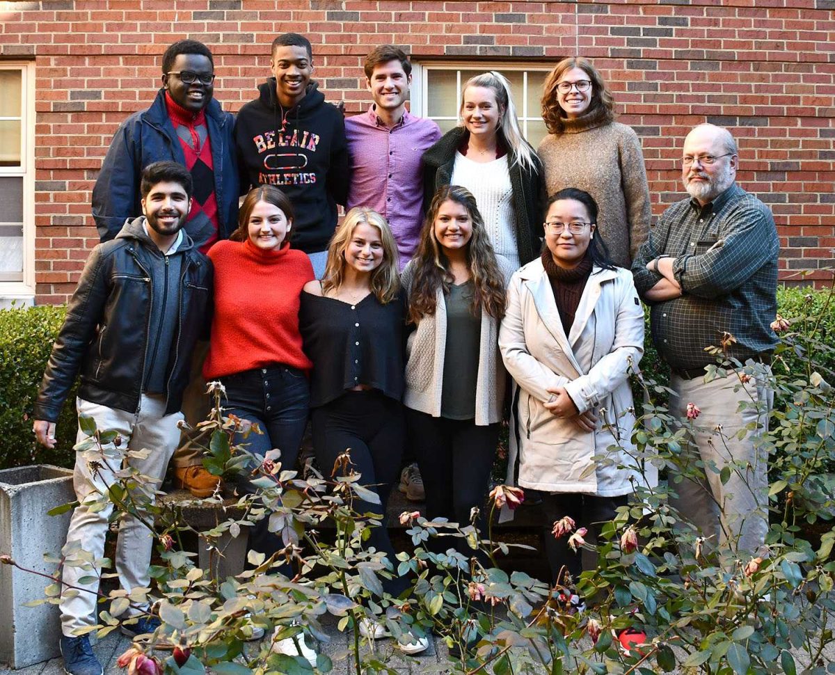 The Oxford Observer reporting class for Fall 2019. Staff photo