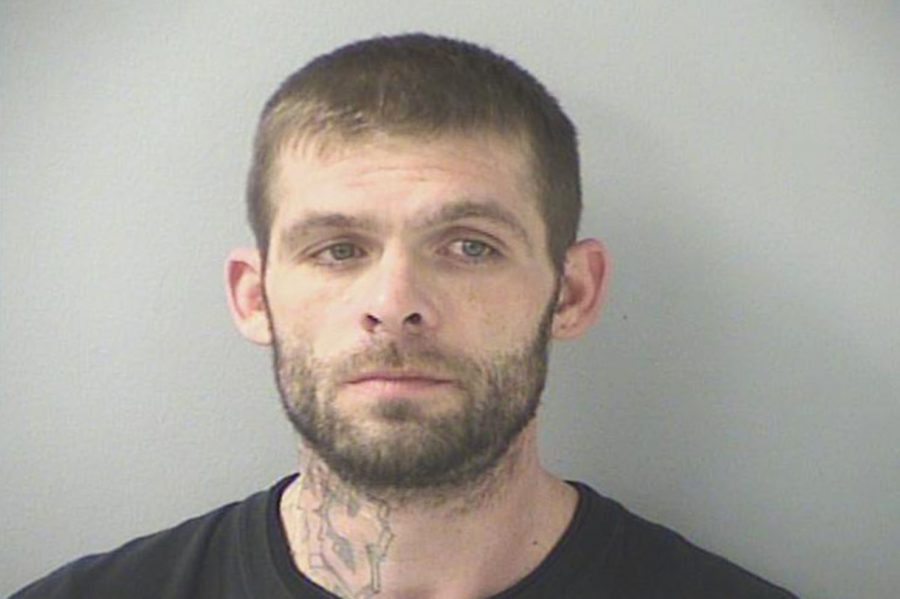 William Hixson is charged with receiving stolen property -- a car he parked in front of the police station.   Butler County Sheriff’s Department photo