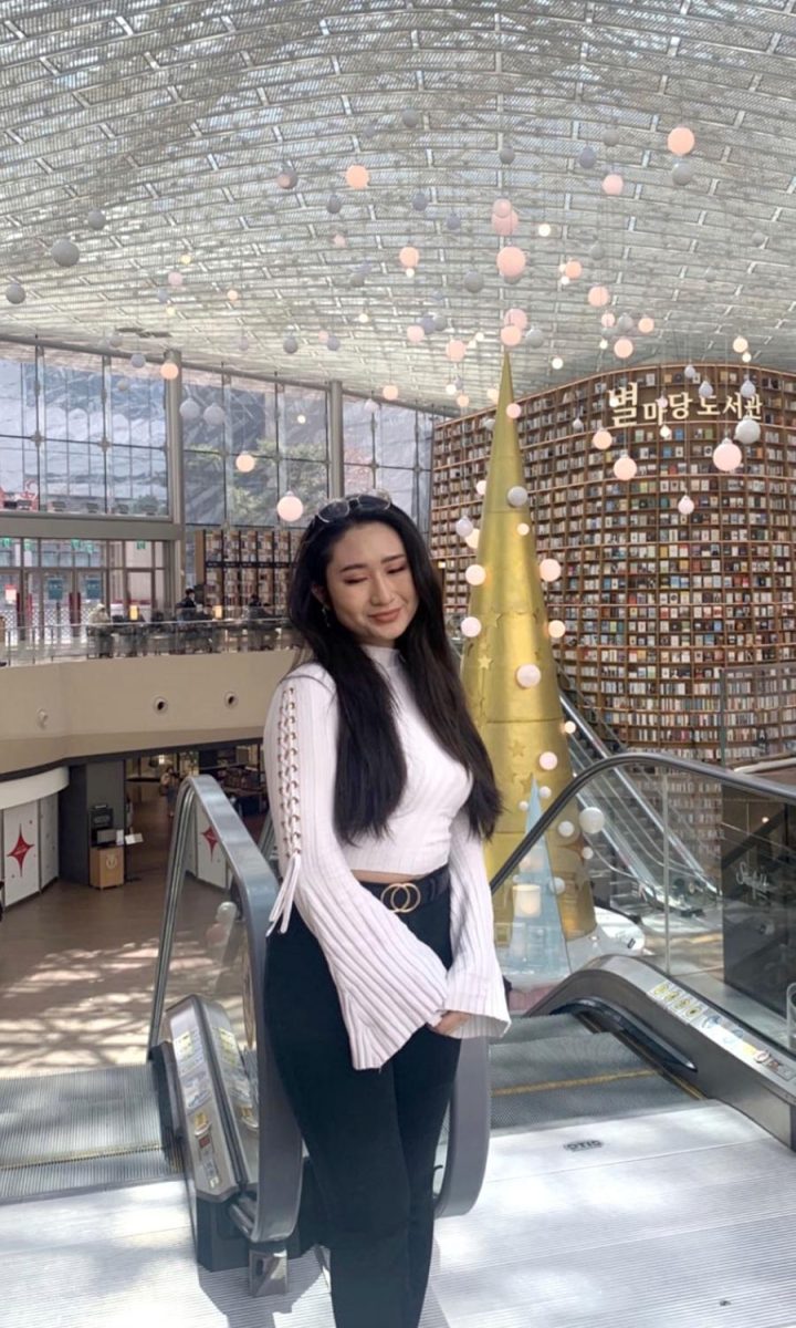 Miami Junior Leeann Tran in Seoul, Korea. Her study abroad program was canceled and she hoped to be able to fly home to the United States March 6. Photo provided by Leeann Tran