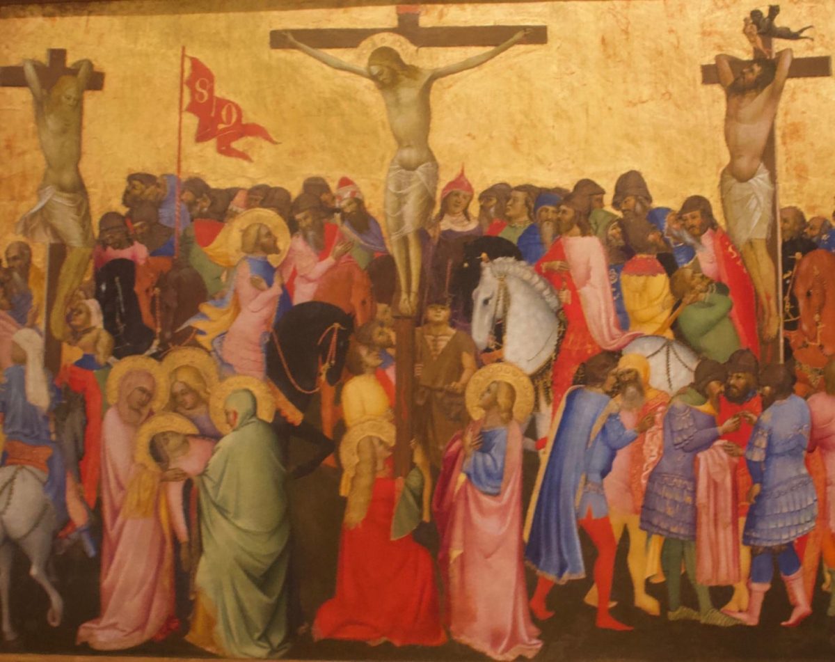 %26nbsp%3BA+painting+of+the+crucifixion+by+Agnolo+Gaddi+from+the+Uffizi+Gallery+in+Florence%2C+Italy.%26nbsp%3B+Photo+by+Sacha+DeVroomen