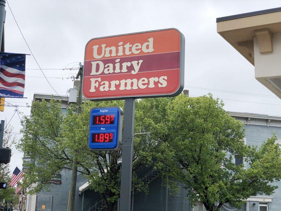 Regular+gas+was+%5C%241.59+per+gallon+at+the+UDF+on+High+Street%2C+Thursday.+Photo+by+Halie+Barger
