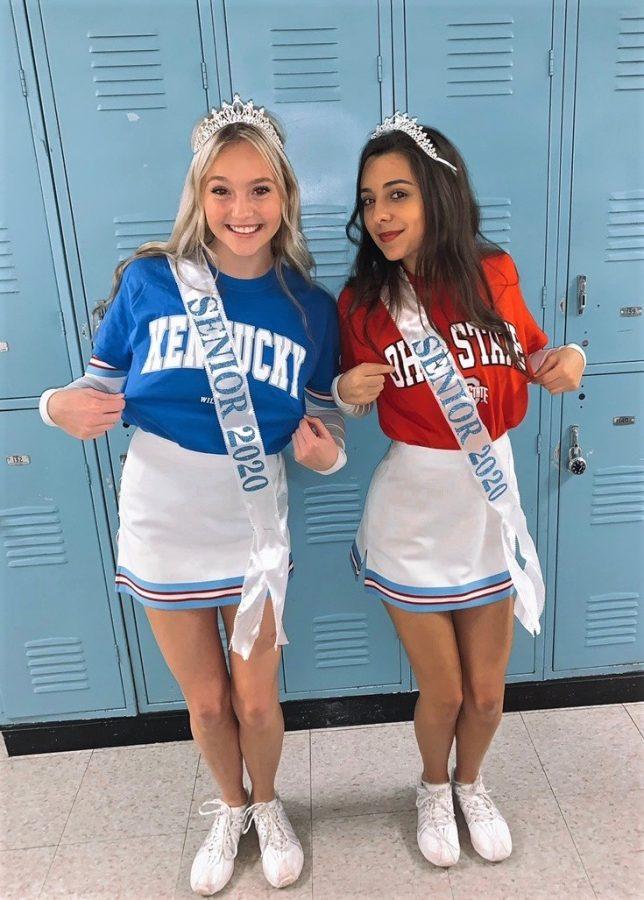  Francesca Deacon, left, a high school senior bound for the University of Kentucky, poses with friend Jordyn Aruri, who will attend The Ohio State University, before the COVID-19 pandemic disrupted their senior year at Kings High School. Photo provided by Katie Deacon