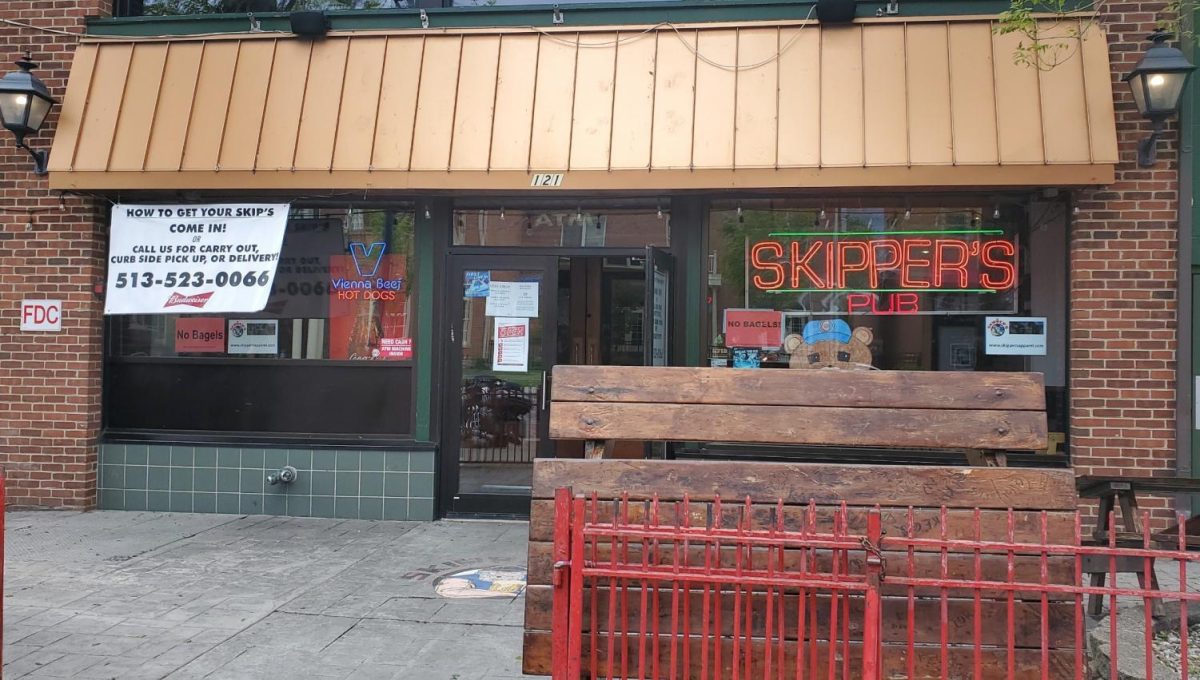 Bars such as Skippers, on High Street in Oxford, may soon be able to keep serving until 4 a.m. on weekends, under a proposed bill in the Ohio Legislature. Observer file photo