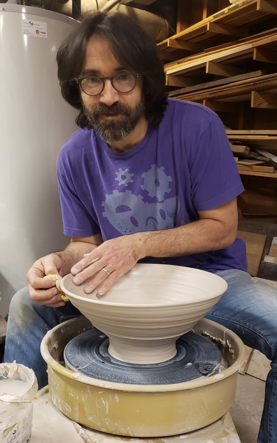 Robert Abowitz, a local amateur potter, has a long history of bowl making