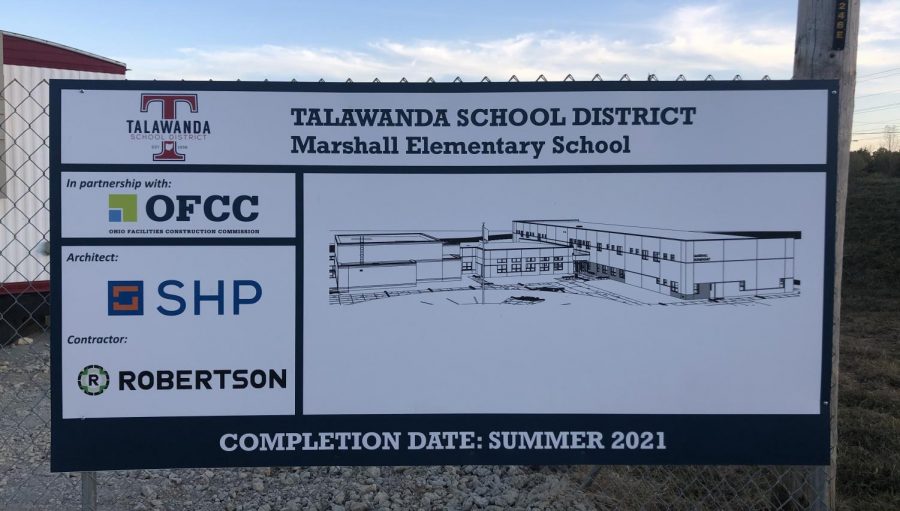 The new Marshall Elementary School on Oxford Millville Road will open in August, 2021