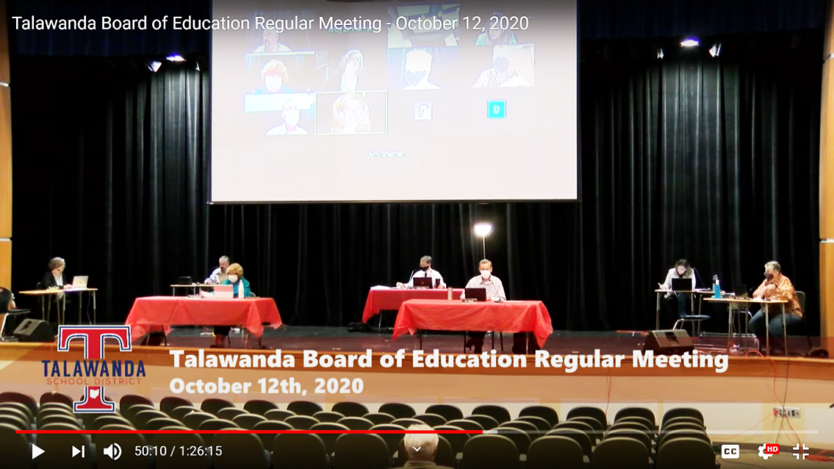 Talawanda School Board hosts first in-person meeting