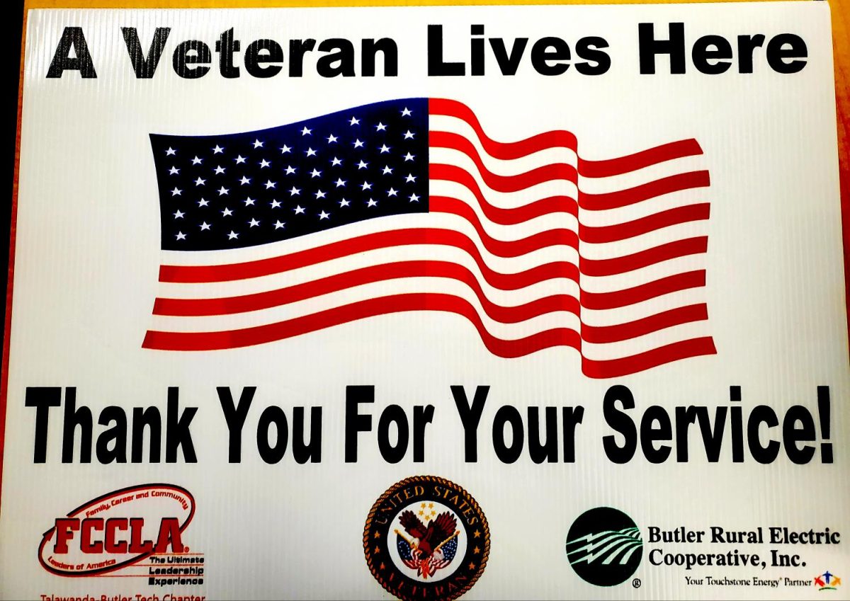 Signs like these, honoring local veterans, will be popping up around Oxford in the coming weeks in connection with Veterans Day, Nov. 11.