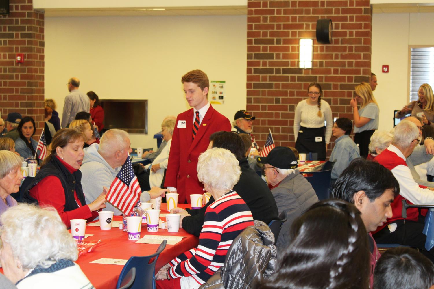 The 2019 Veterans Day Breakfast hosted by the local FCCLA