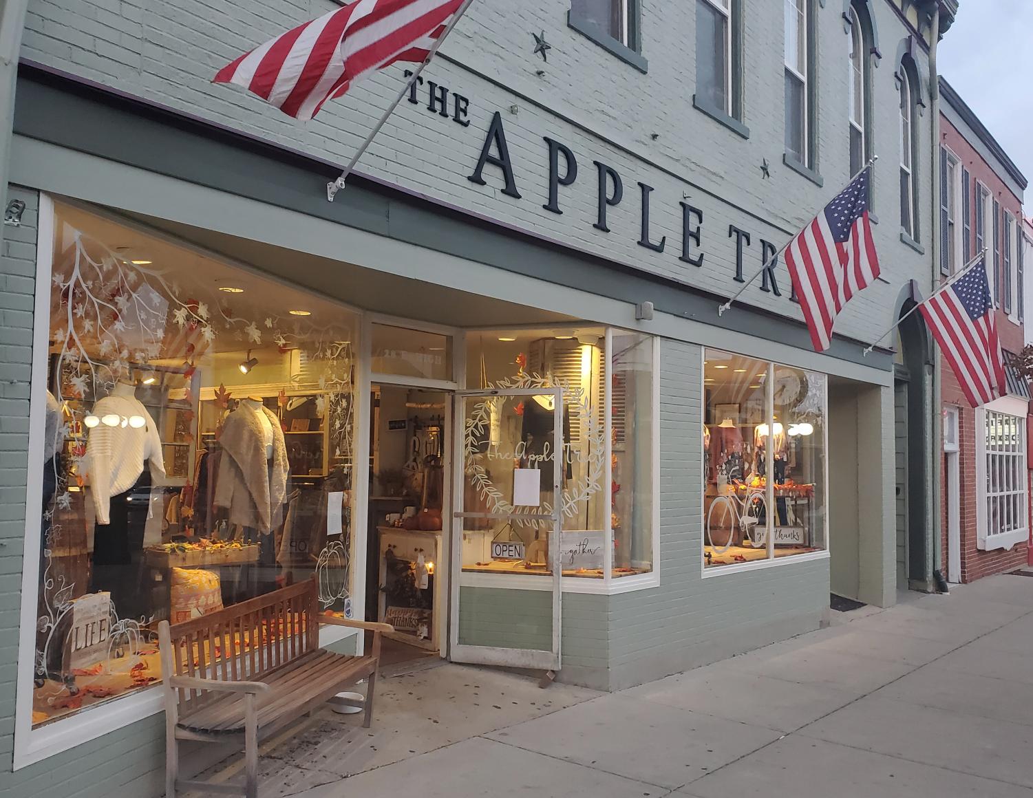 Apple Tree has its own line of reusable face masks to entice customers during the pandemic.