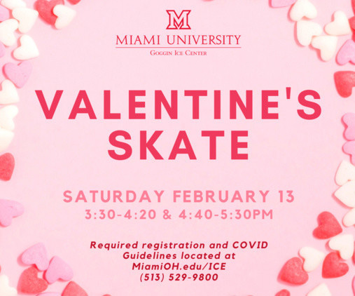 Flier for Valentines Day skate event