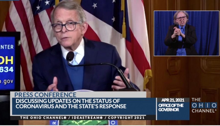 Ohio+Gov.+Mike+DeWine+says+at+a+Wednesday+press+conference+that+getting+young+adults+vaccinated+will+determine+when+Ohio+achieves+herd+immunity.