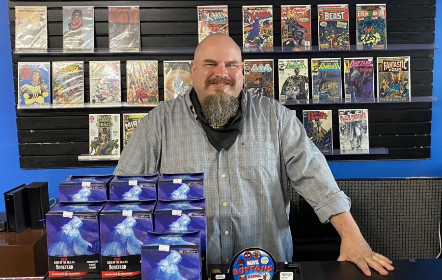 Future Great Comics owner Brian Levick is thrilled to bring his store to Oxford.
