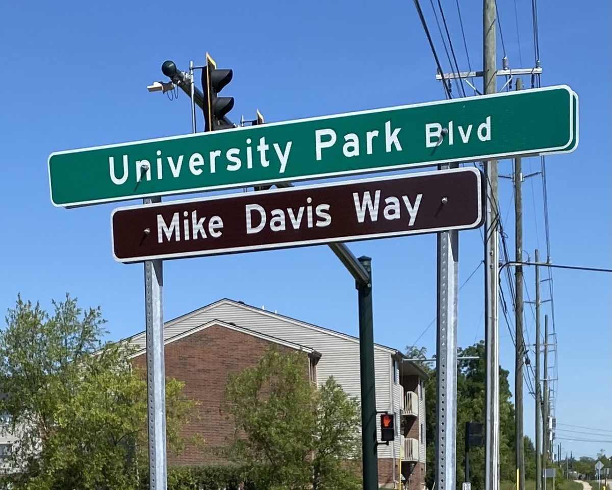 Mike Davis Way is the new name on of the streets leading to Talawanda High School from U.S. 27.
