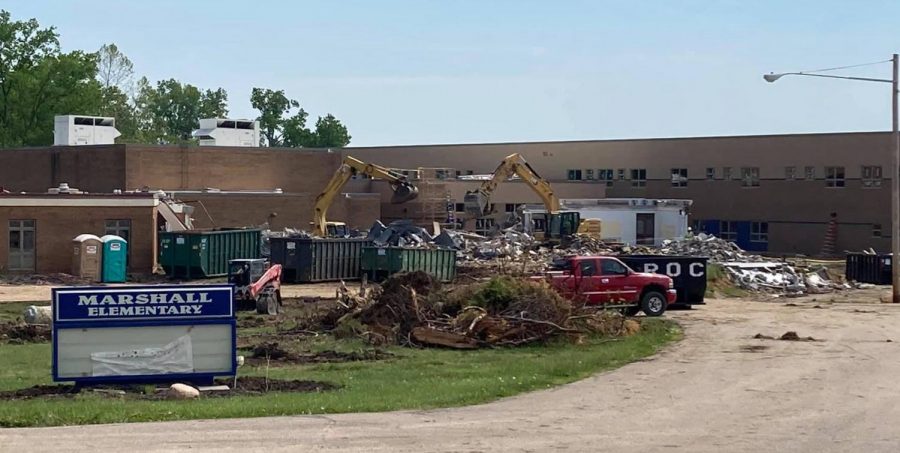 Demolition On Marshall Building Almost Complete Oxford Observer