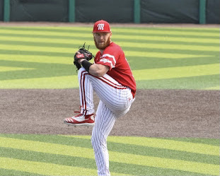 Bachman, who just finished his junior year with the Miami RedHawks, is a top pitching prospect in the Major League Baseball draft.