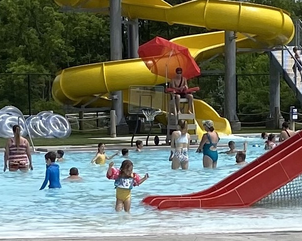 Children+and+adults+eagerly+enjoy+a+dip+in+the+pool+when+the+Oxford+Aquatic+Center+opened+on+Tuesday.