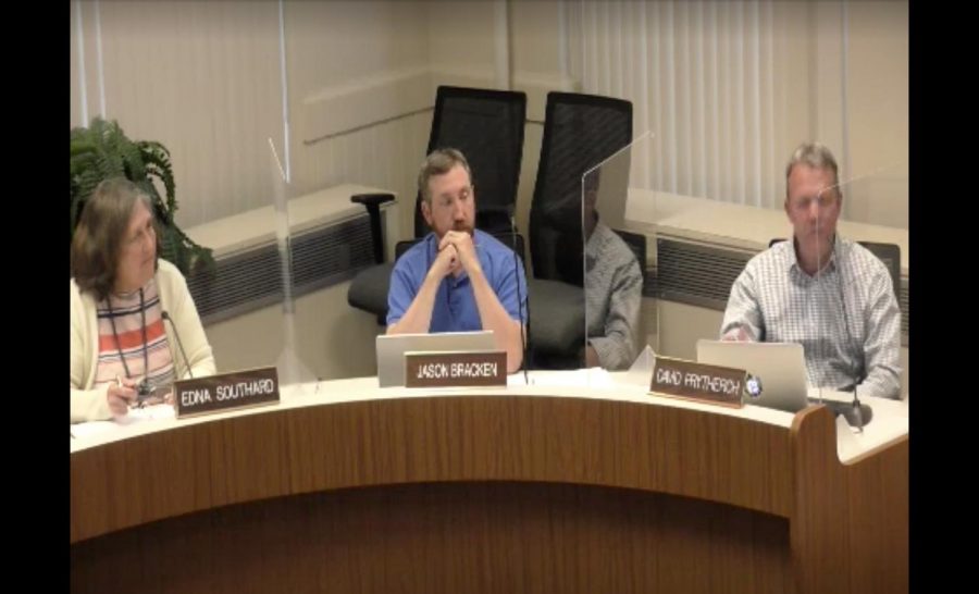 Oxford City Council met face-to-face on June 1, for the first time since March, 2020. Council members were in the same room but were separated by plastic shields.