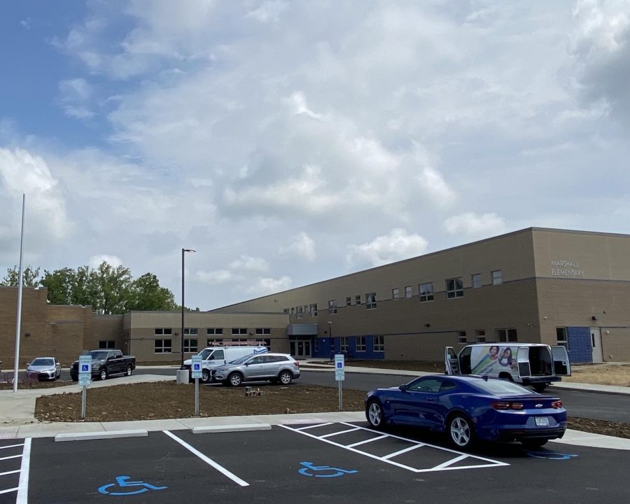 The+new+Marshall+Elementary+School+was+not+quite+ready+to+open+when+other+Talawanda+classes+started+on+Aug.+18.+The+school+is+expected+to+open+Aug.+27.