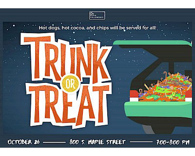 Oxford Bible Fellowship is holding one of several Trunk-or-Treat fests around Oxford in the coming week. 