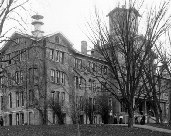 Peabody Hall on Miami’s Western Campus in an undated photo.