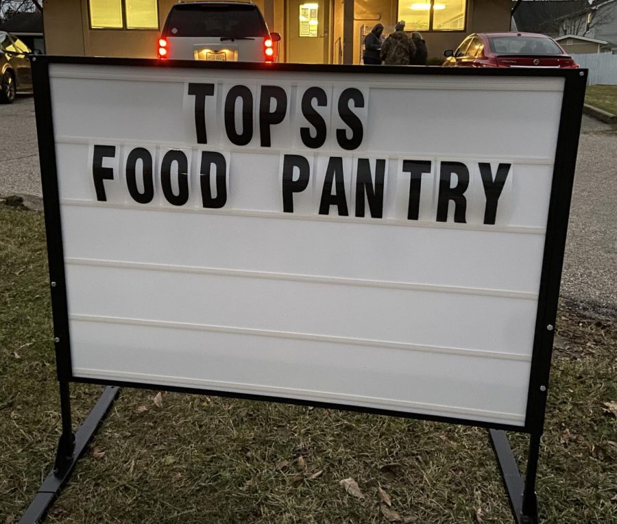 Under the direction of Ann Fuehrer, TOPSS was able to provide food for families in need during the pandemic through deliveries and curbside pickups when the food pantry on College Corner Pike had to be closed for in-person shopping