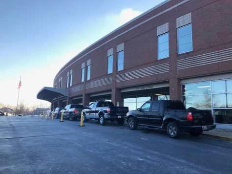 Cars began lining up at at 8:30 a.m. Friday for the drive-thru COVID-19 testing at McCullough-Hyde Memorial Hospital. The hospital plans to keep the center open 8:30 a.m. to 5 p.m., Monday through Friday, at least through January. 