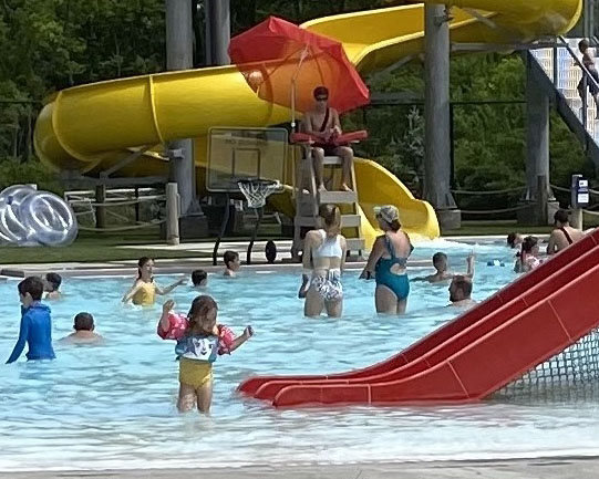 The Oxford Aquatic Center, 701 Kay Rench Drive, operates throughout the summer, as seen in this 2021 photo. 