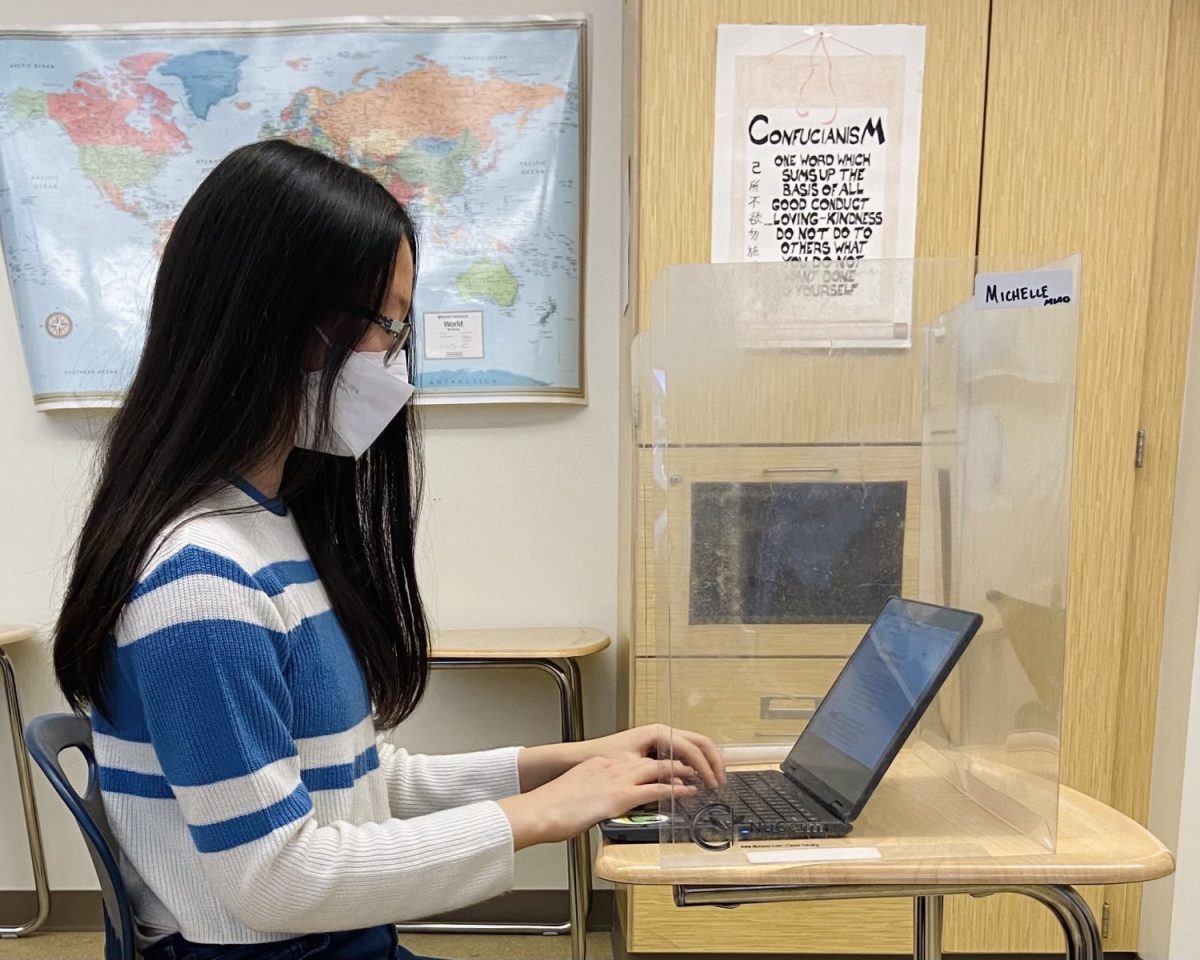 The mask mandate requiring all students, teachers, staff and visitors in Talawanda schools to be masked is to be lifted Jan. 10, the district says. For much of 2021, students such as Michelle Miao, a senior at Talawanda High School, had to wear masks in class.