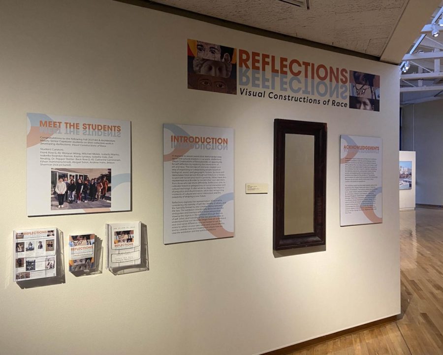 Reflections: Visual Constructions of Race was curated by 13 Miami University students with the help of MUAM’s Curator of Exhibitions, Jason Shaiman.