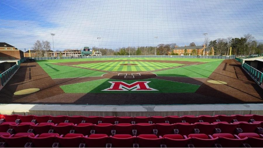 Miami’s McKie Field at Hayden Park in Oxford. 