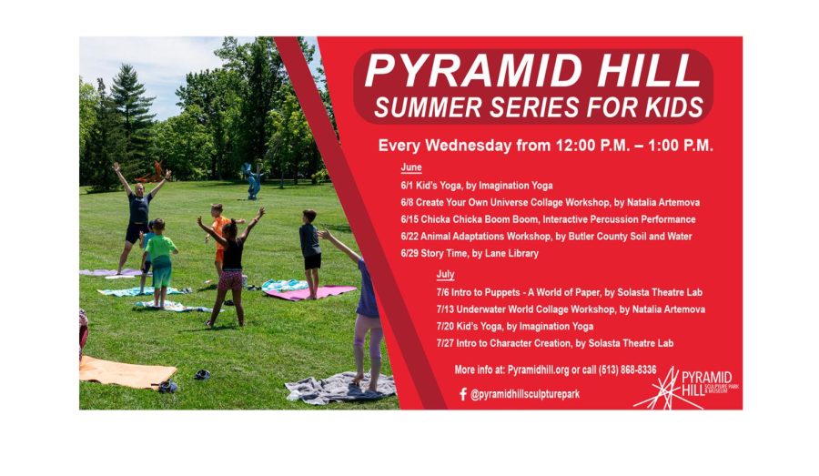 Pyramid Hill offers summer art classes for children in June and July. 