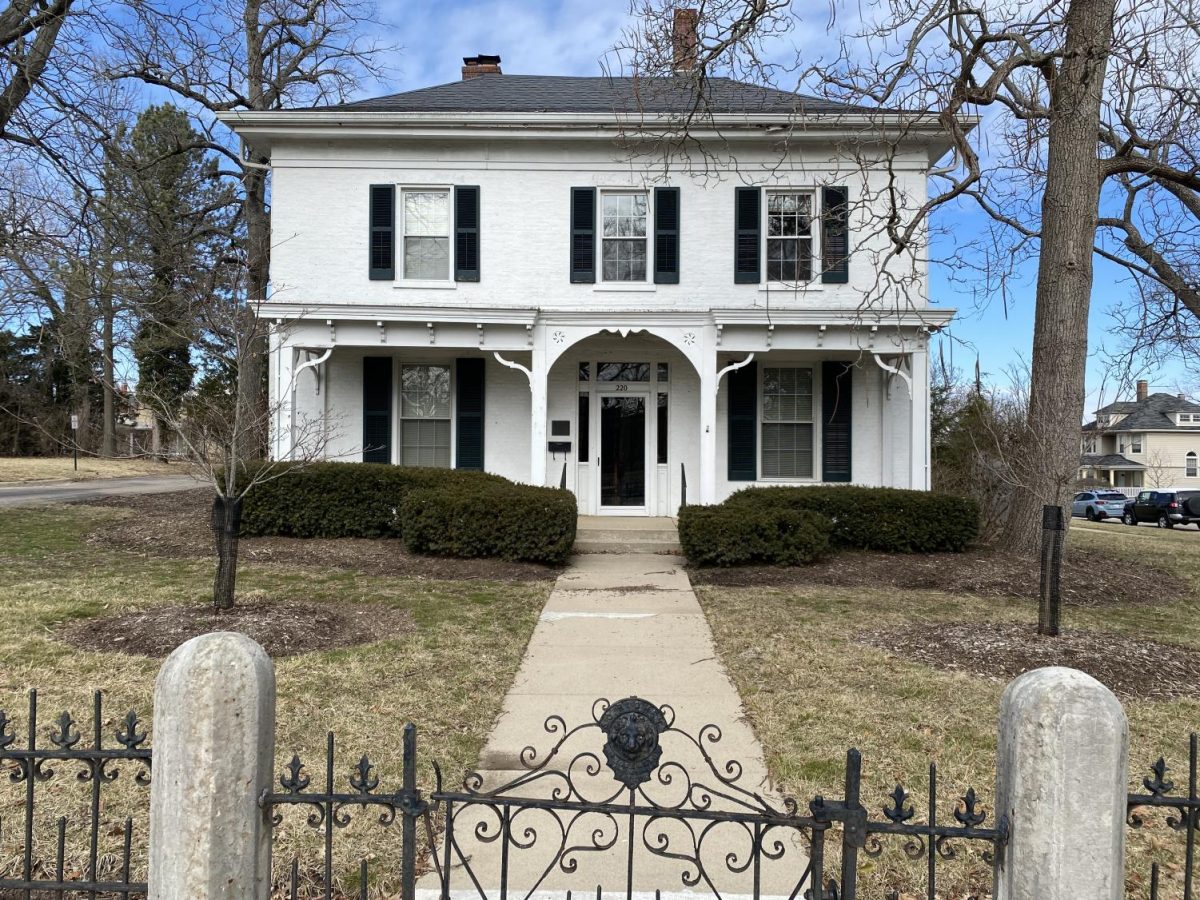 The white Italianate house has its origins in the 1840s but has seen numerous renovations and additions throughout its lifetime. 