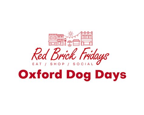 Red Brick Friday celebrates pups of Oxford