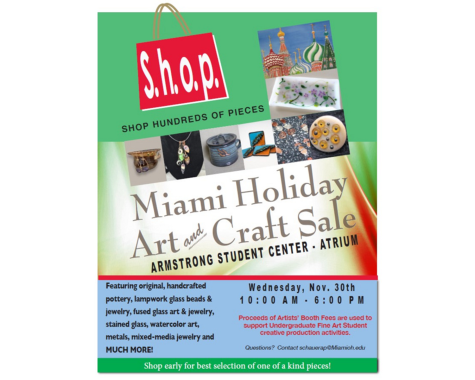 Information on Miami student art sale 
