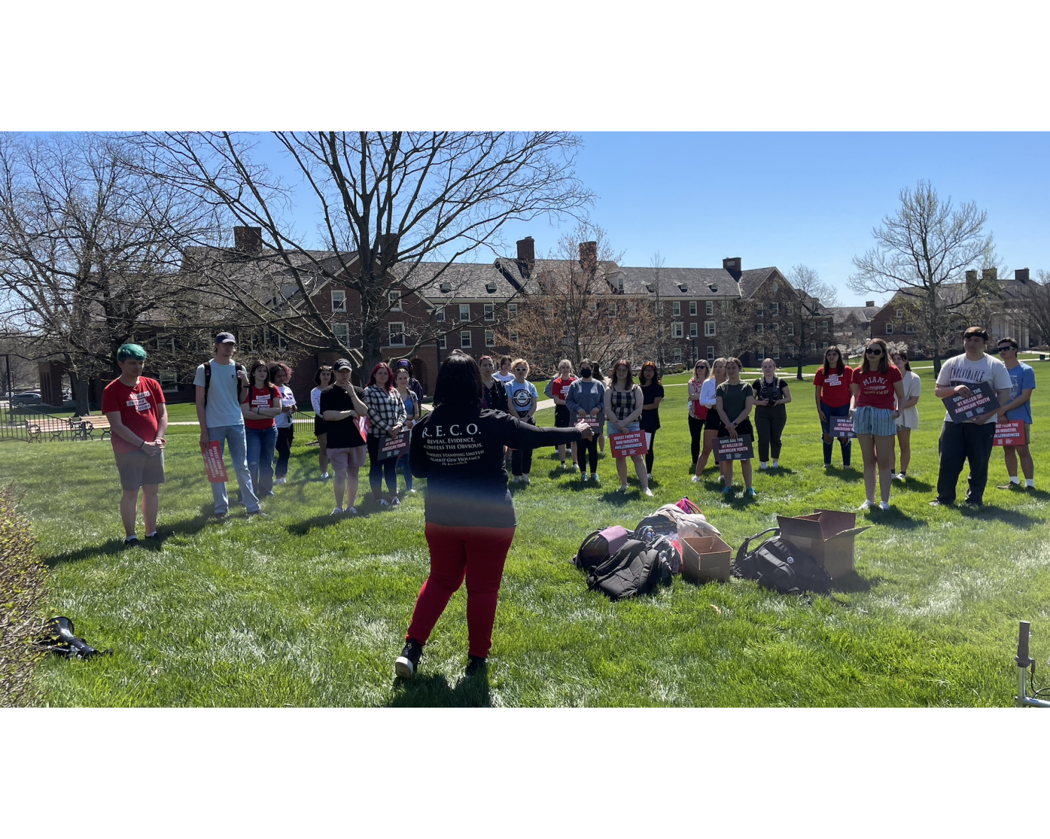 Miami students take on the gun debate in protest, new group – Oxford  Observer