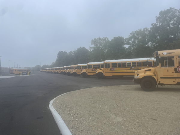 Talawanda high school students are no longer being bused to school or away games, leaving many buses empty.