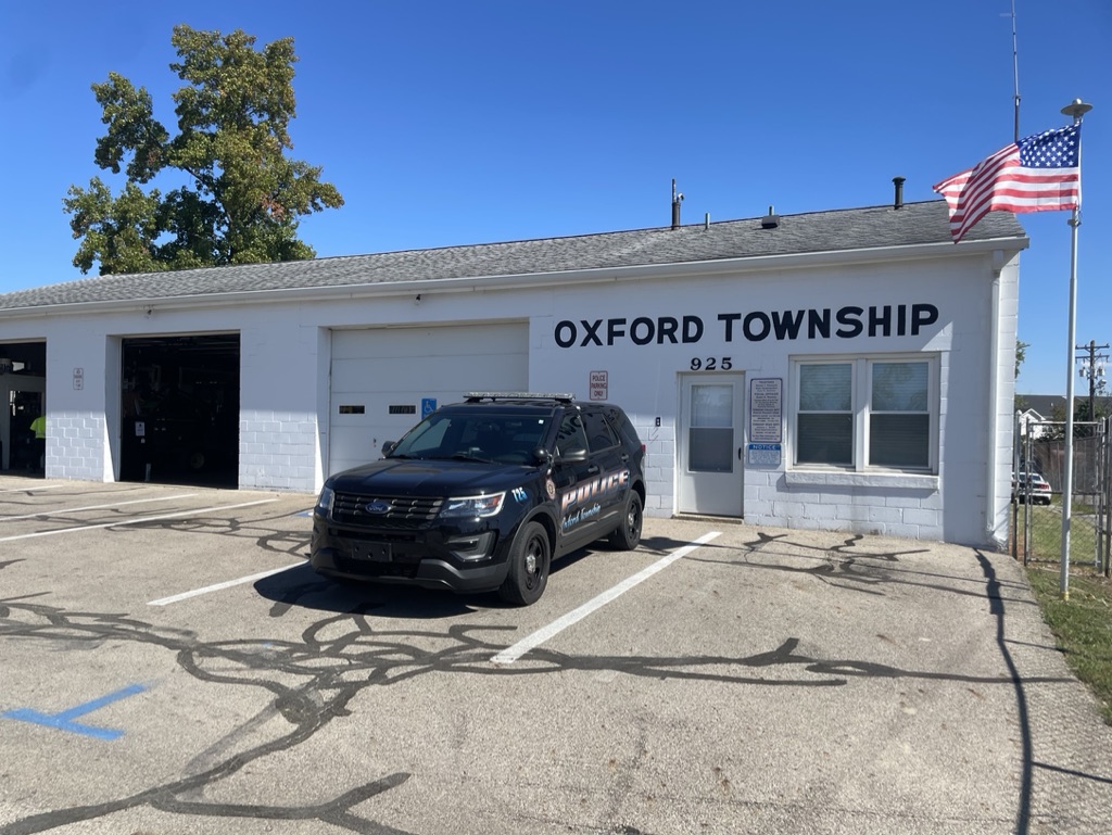 The Oxford Township garage.