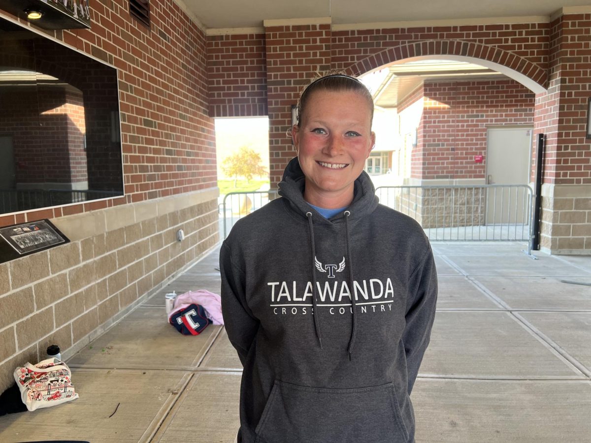 Amelia Oberschlake was named 2023 SWOC Girls Cross Country Coach of the Year
