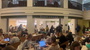 Panera Bread was brought to Miami's campus by Aramark in 2023. Chartwells plans to continue the operation of this location. 