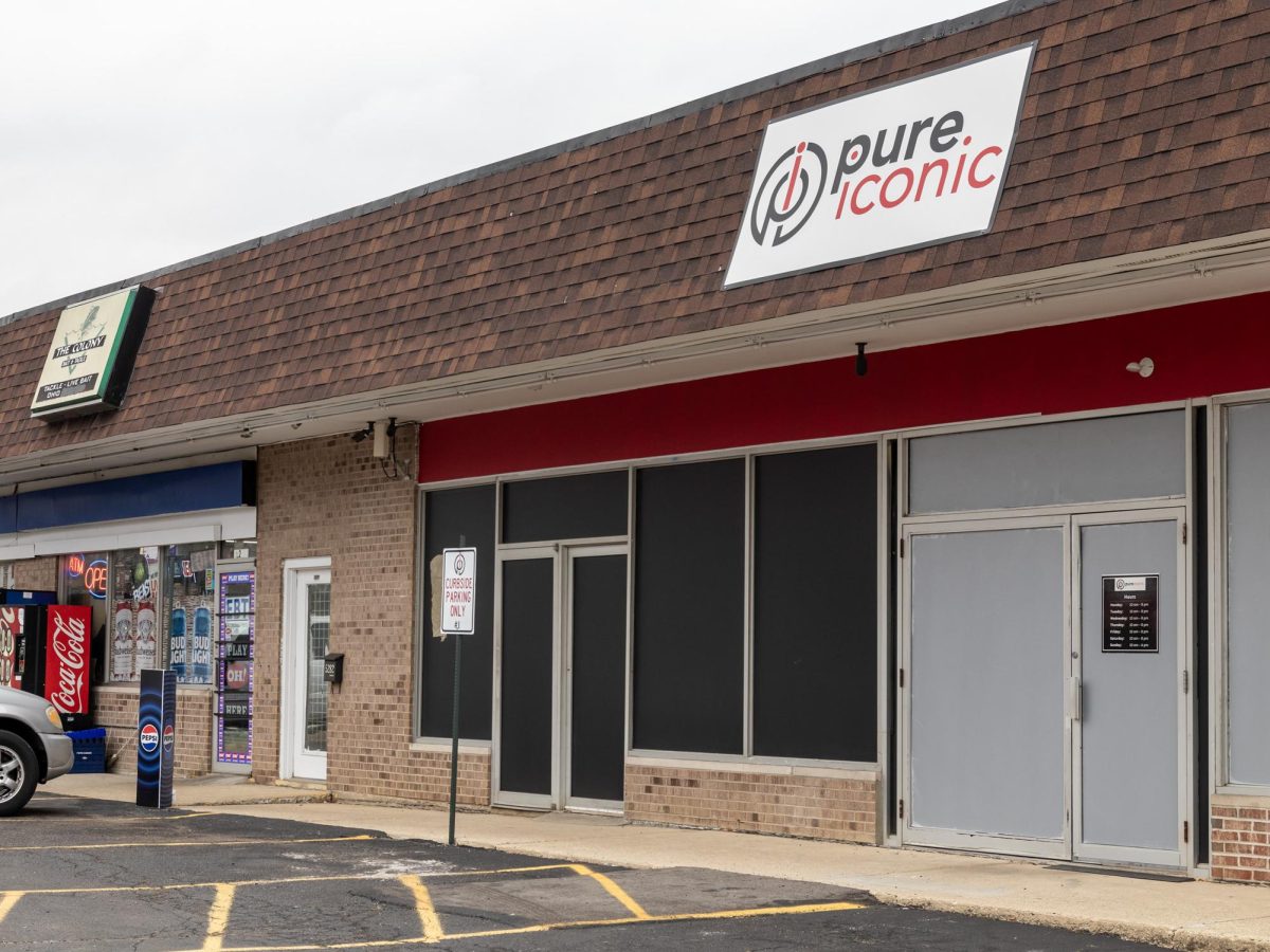 Pure Iconic on College Corner Pike is one of two dispensaries that will be allowed to sell non-medical cannabis under Ohio’s new laws.