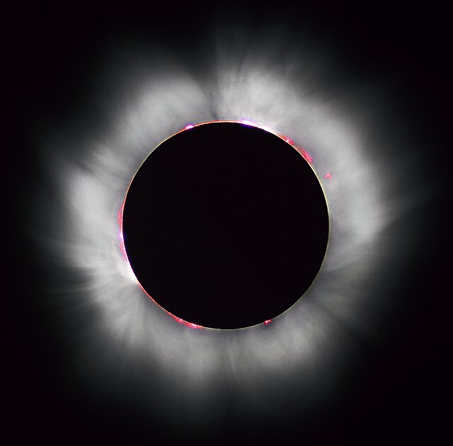 A total solar eclipse will be visible from Oxford on April 8.