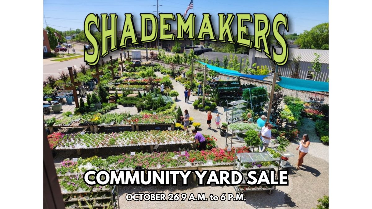 Shademakers Garden Center hosts community yard sale Saturday