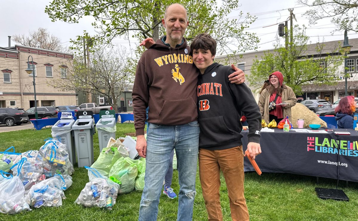 Alex and Jonah Moreno, a father and son duo who live in Oxford, found a broken table, vapes and more while picking up trash.